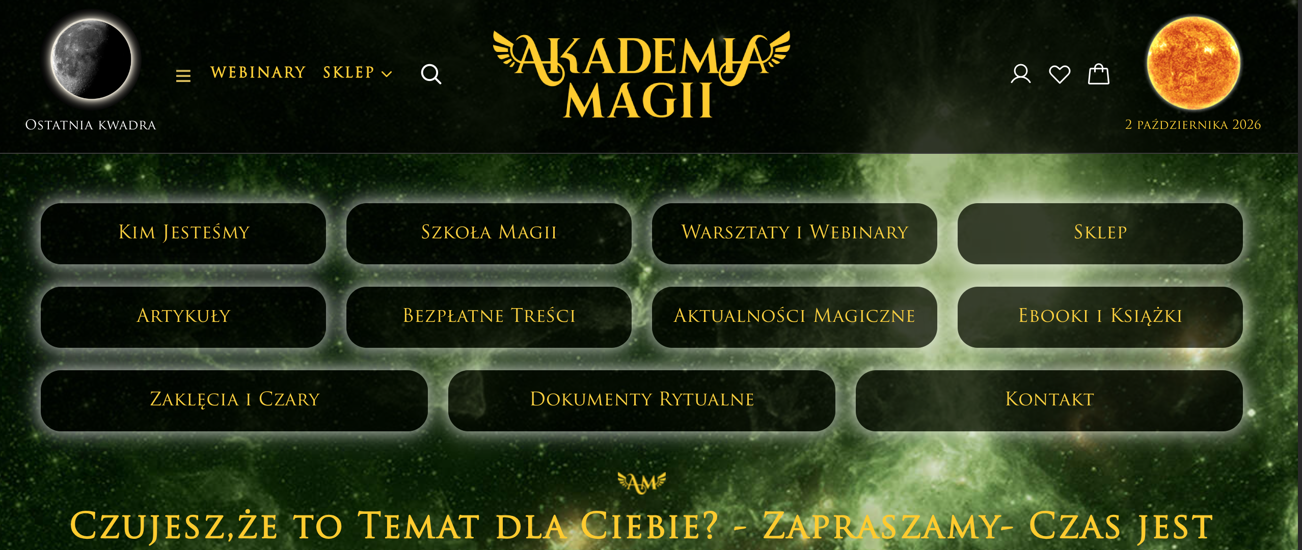 ✨Akademia Magii ma swoje Magiczne miejsce -> www.akademiamagii.com✨