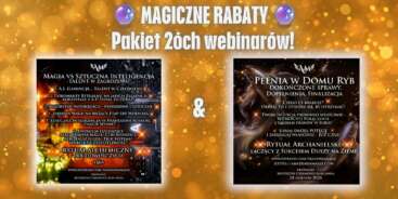 Magiczna Promocja - Dwa Webinary - Pełnia w Domu Ryb + Magia vs Sztuczna Inteligencja