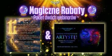 Magiczna Promocja - Dwa Webinary - Nowy Rok Numerologiczny + Uwolnij Wewnętrznego Artystę
